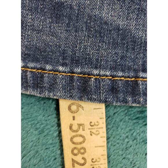 Levis Jeans Sz 11 Womens Blue Pants Stretch Bold Curve Low Rise Bootcut Skinny - Picture 8 of 14